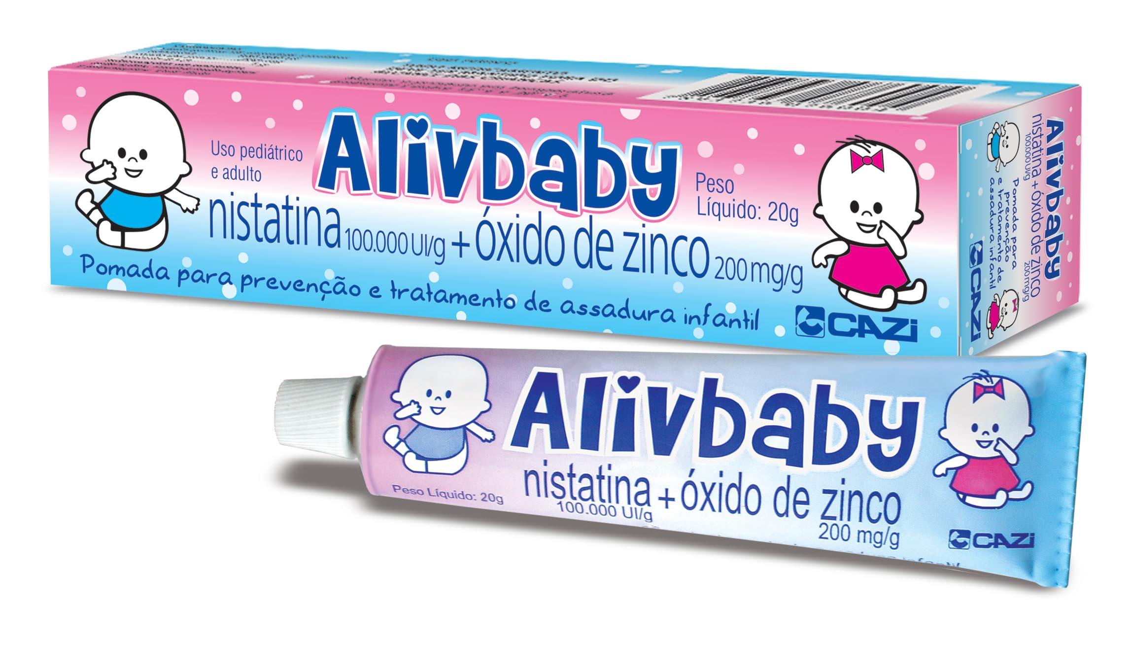 Embalagem do produto ALIVBABY