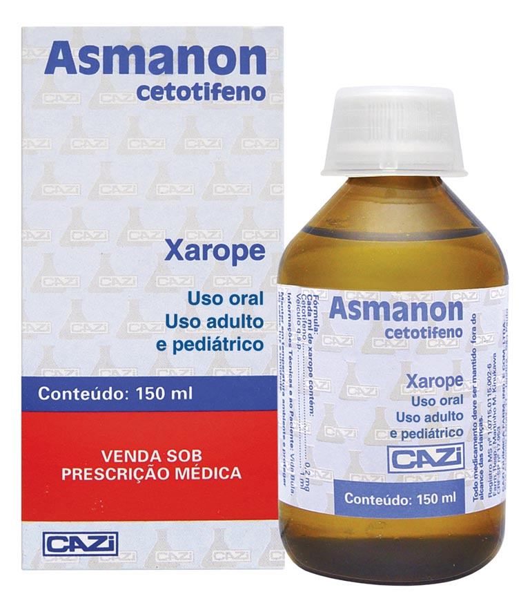 Embalagem do medicamento ASMANON