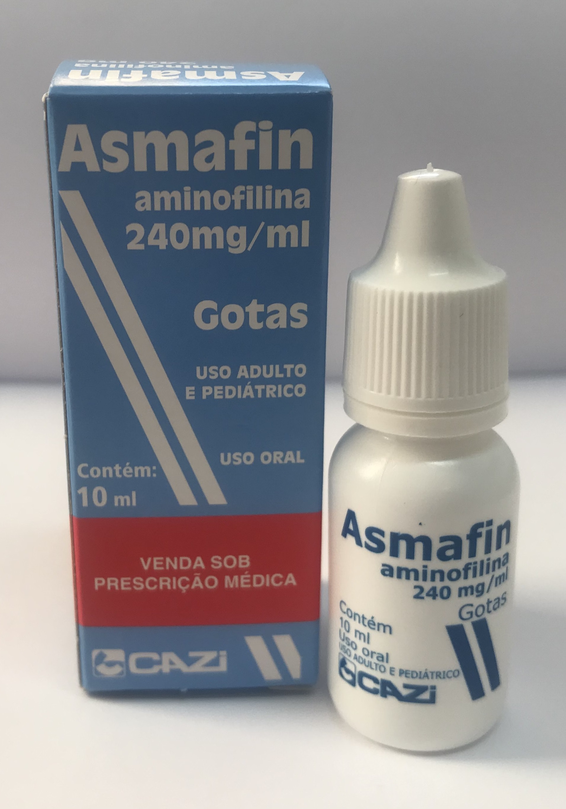 Embalagem do medicamento ASMAFIN
