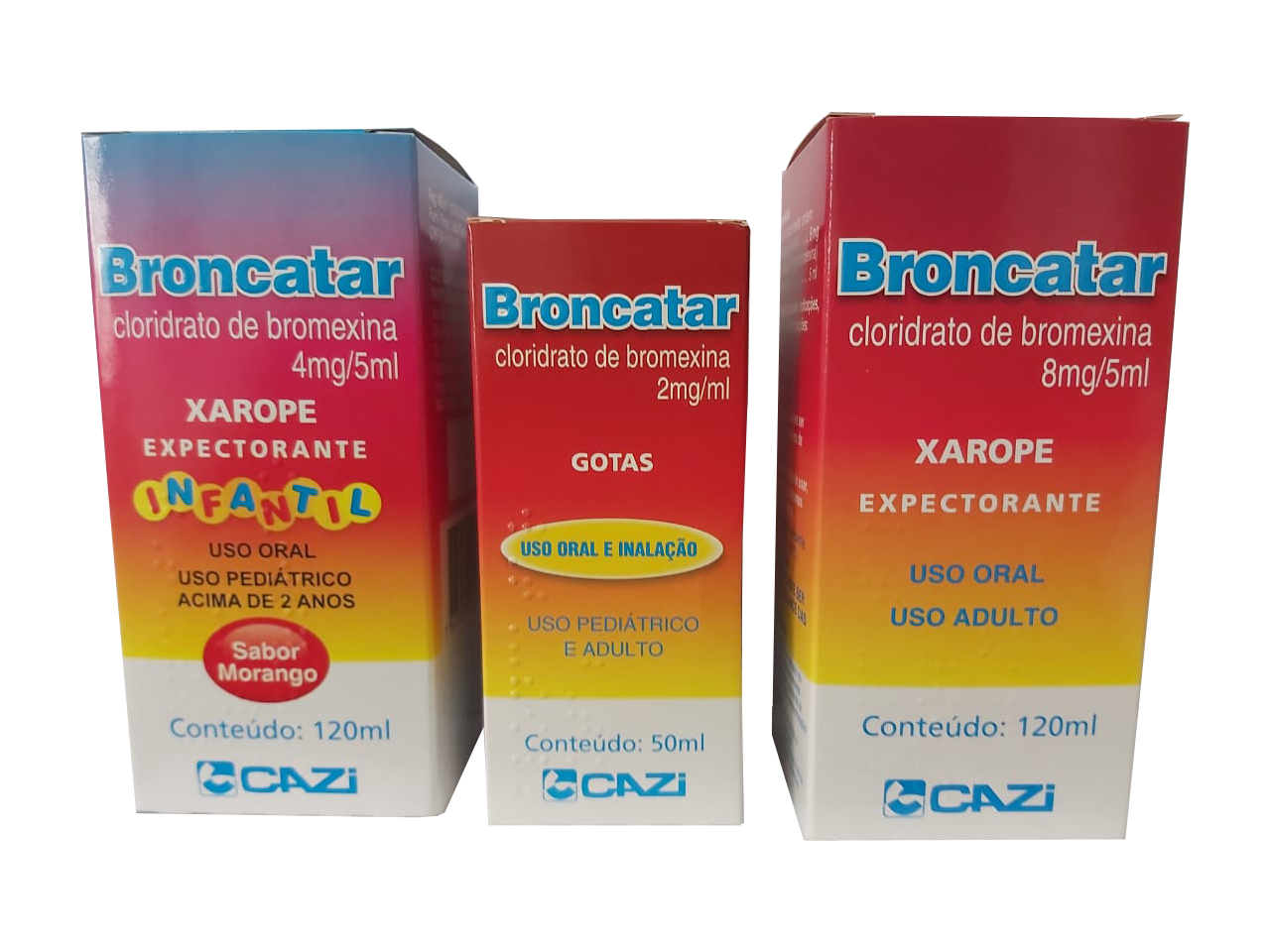 Embalagem do produto BRONCATAR