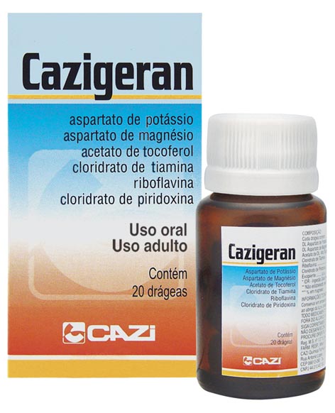 Embalagem do produto CAZIGERAN