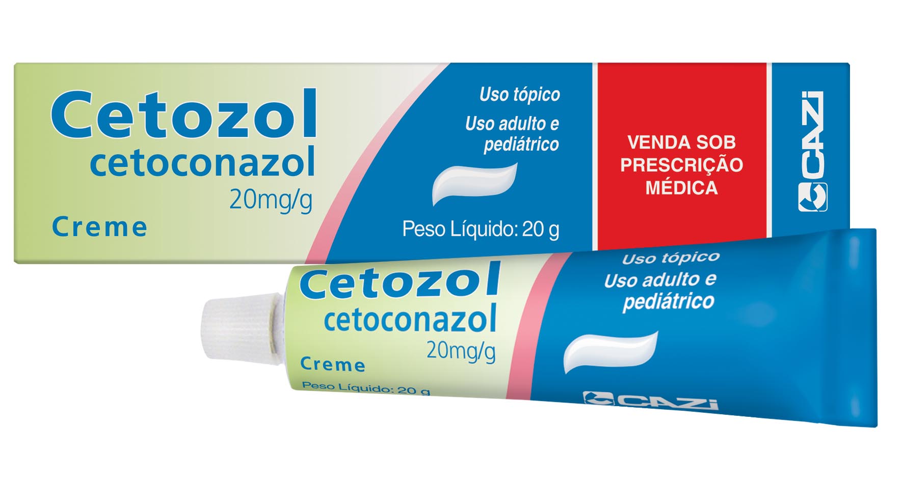 Embalagem do medicamento CETOZOL