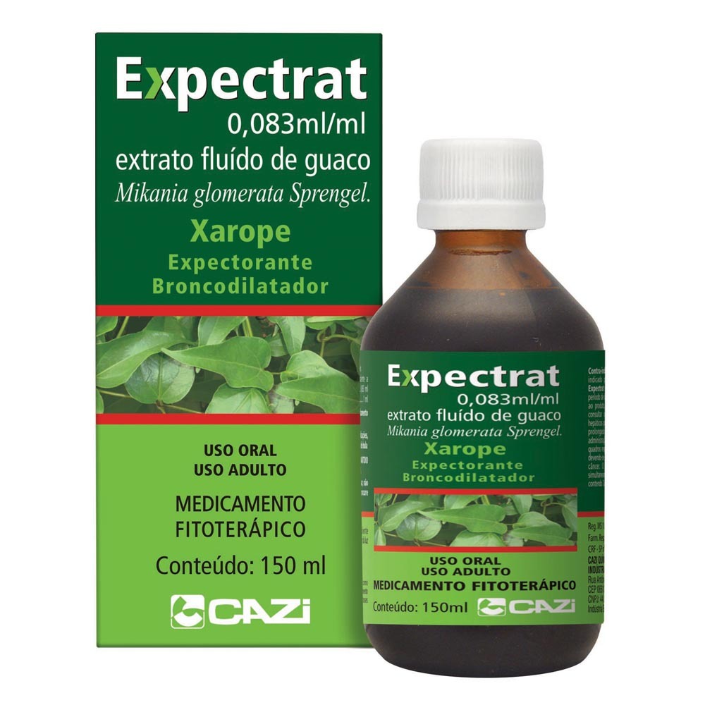 Embalagem do medicamento EXPECTRAT