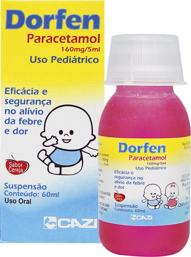 Embalagem do produto DORFEN (pediátrico)
