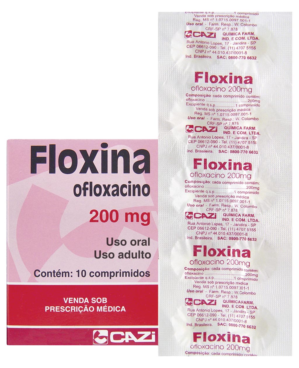 Embalagem do produto FLOXINA