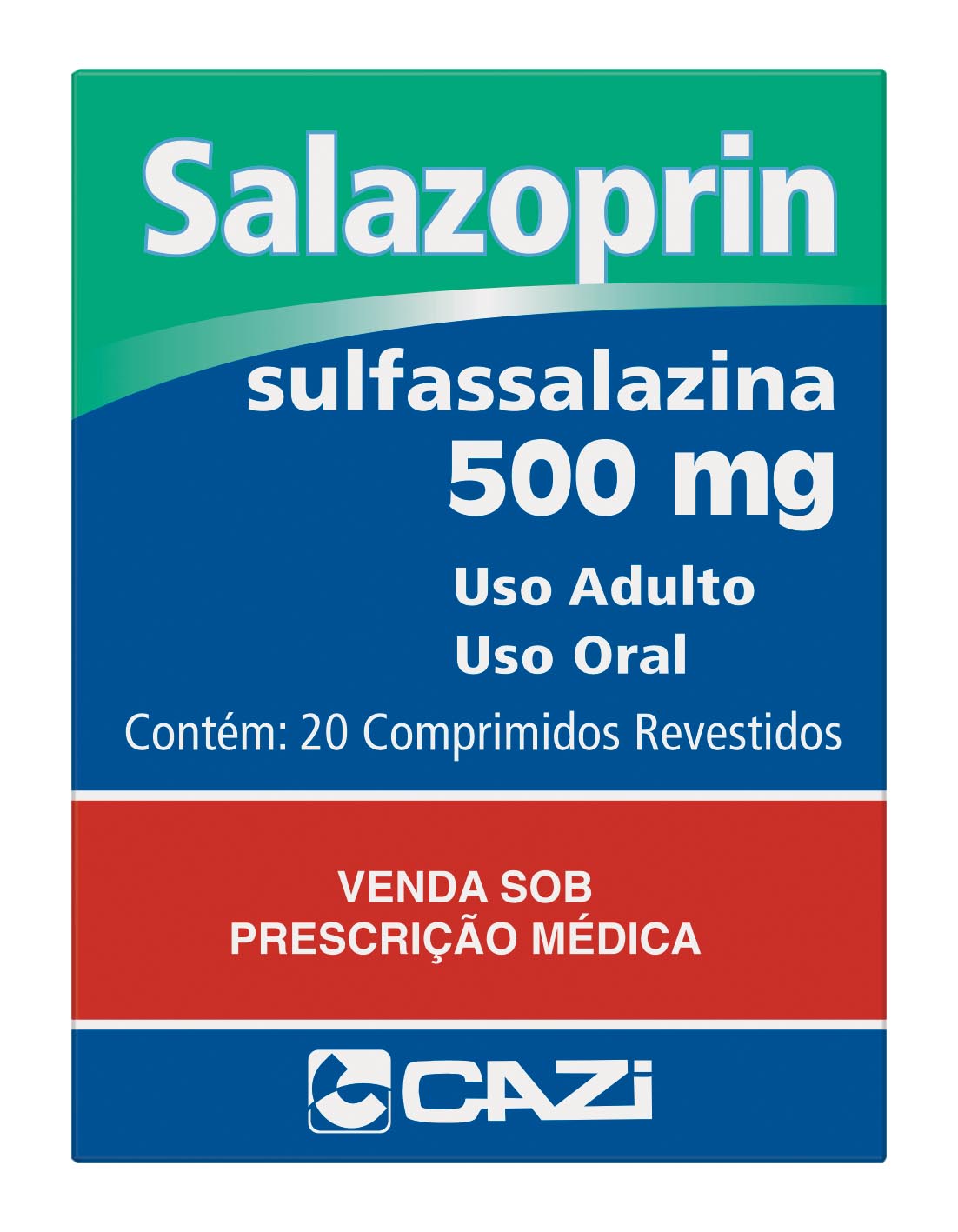 Embalagem do medicamento SALAZOPRIN