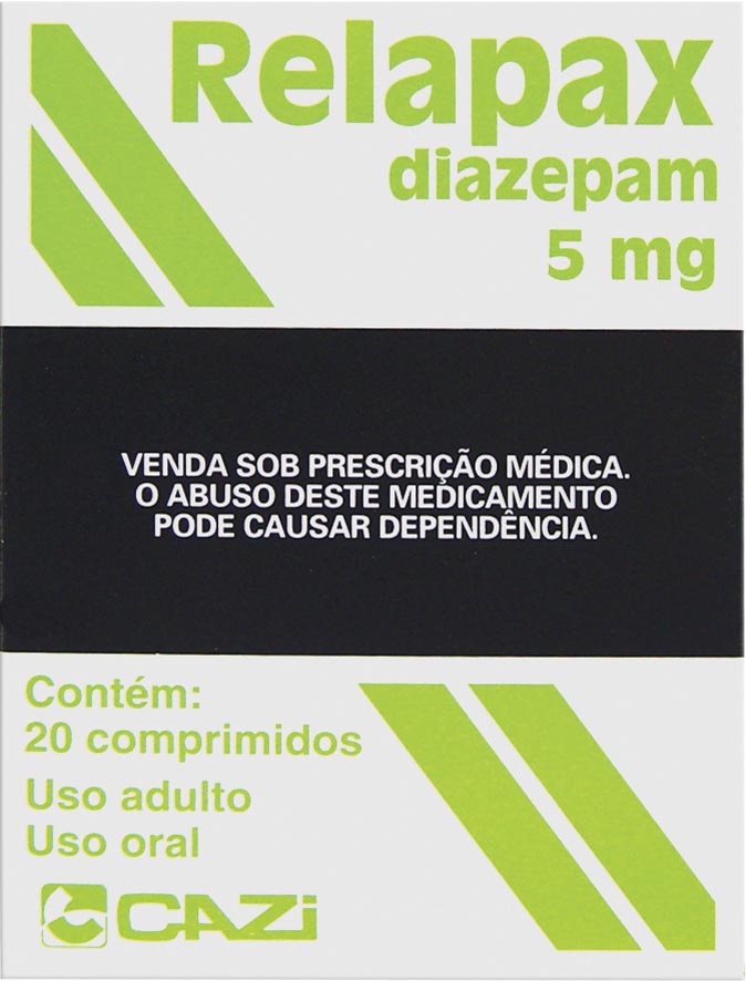Embalagem do medicamento RELAPAX