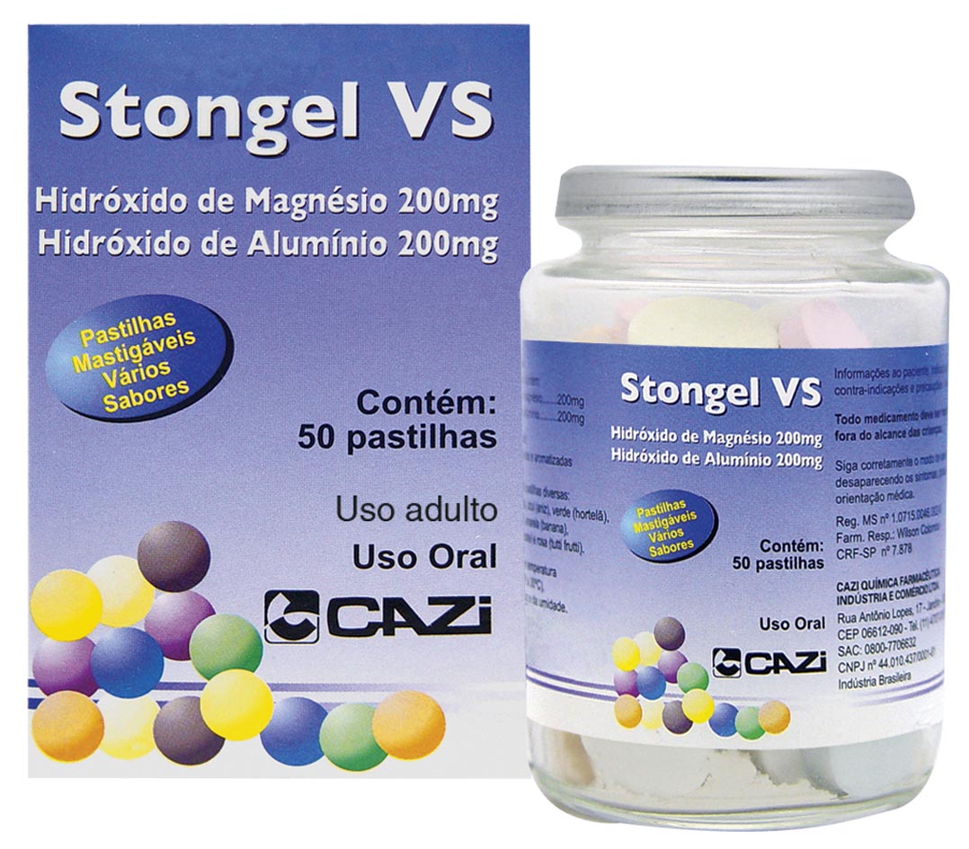 Embalagem do produto STONGEL VS