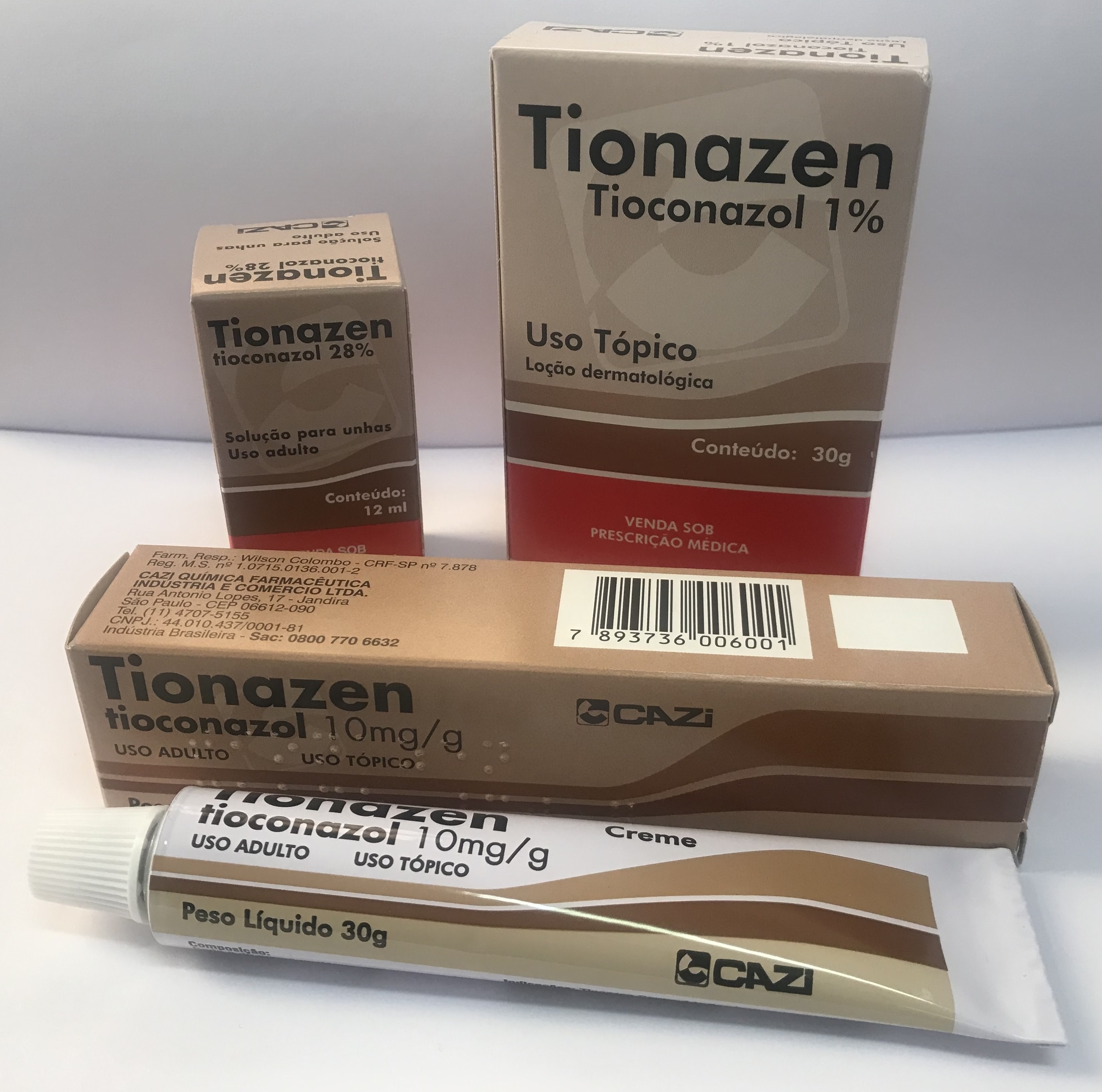 Embalagem do produto TIONAZEN